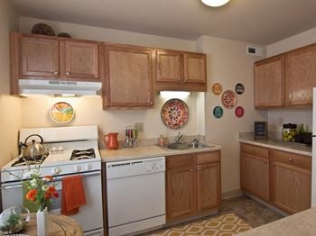 Fully-equipped kitchen w/gas range